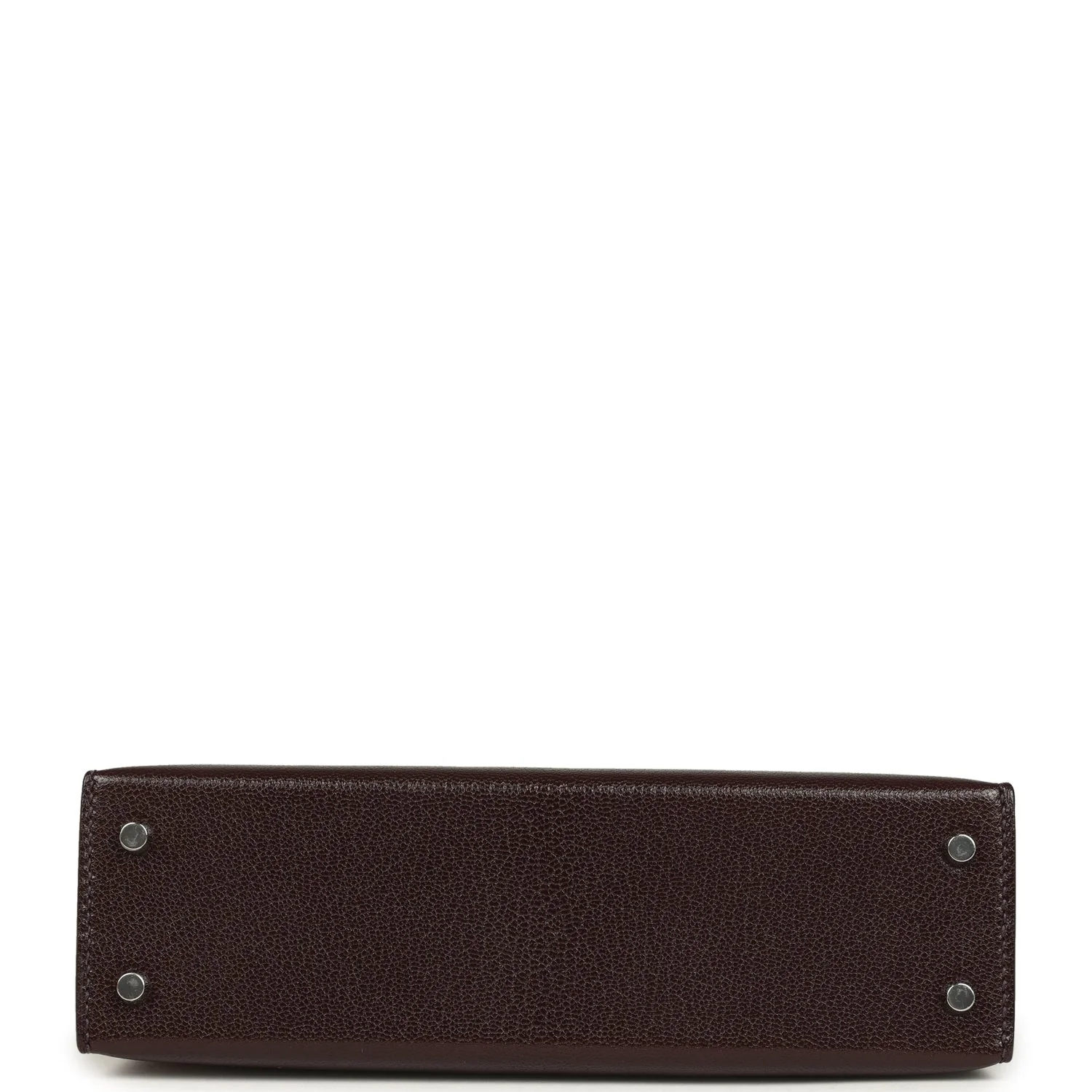 Hermes Kelly Sellier 20 Rouge Sellier Chevre Chamkila Palladium Hardware - Image 6