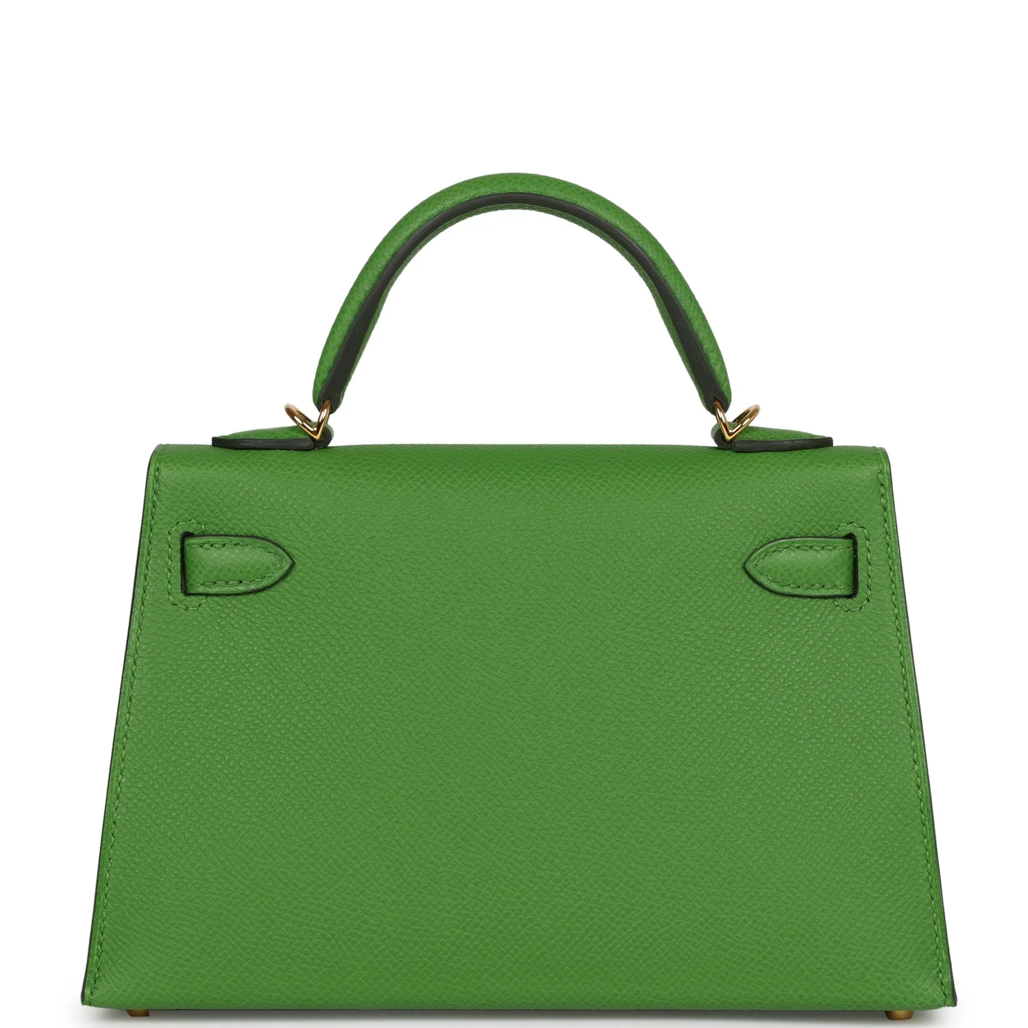 Hermes Kelly Sellier 20 Vert Yucca Epsom Gold Hardware - Image 4