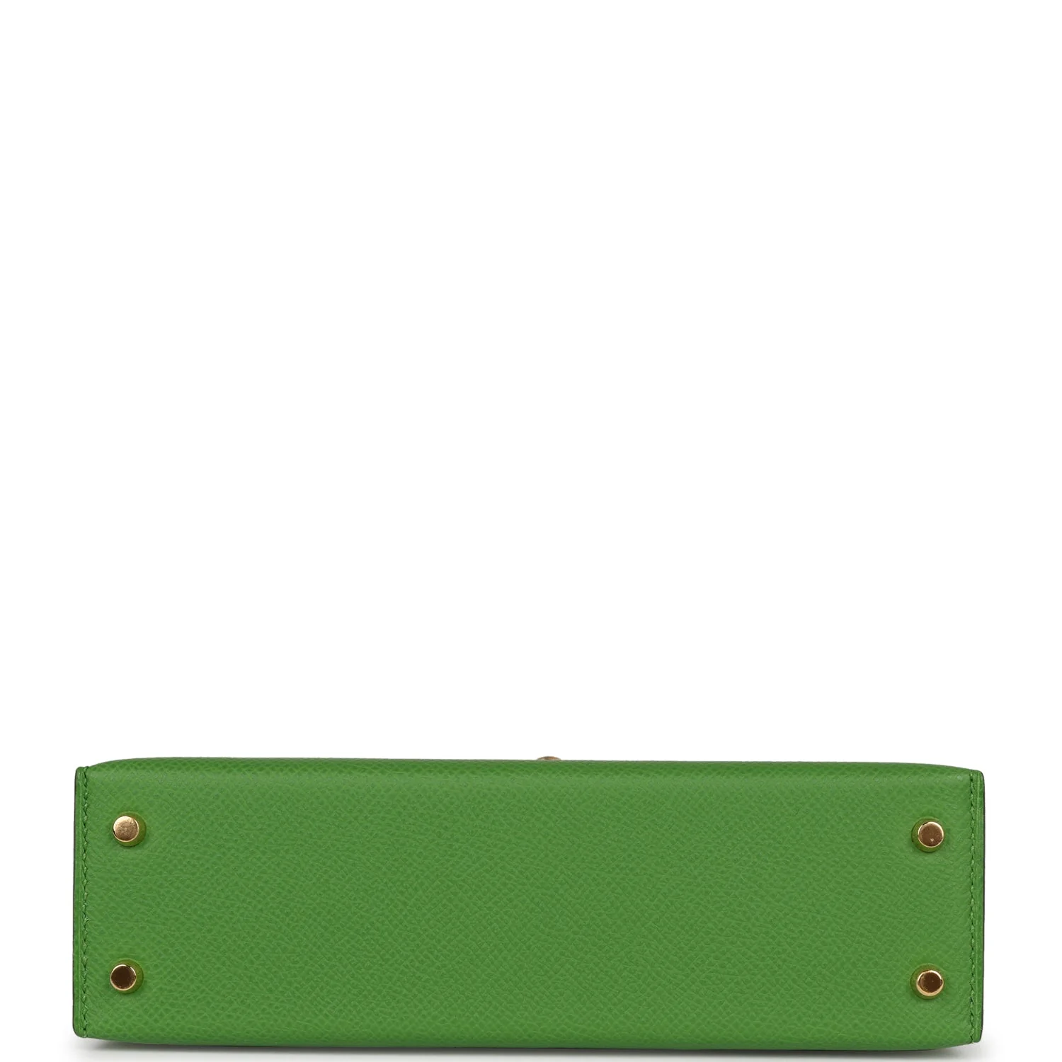 Hermes Kelly Sellier 20 Vert Yucca Epsom Gold Hardware - Image 6