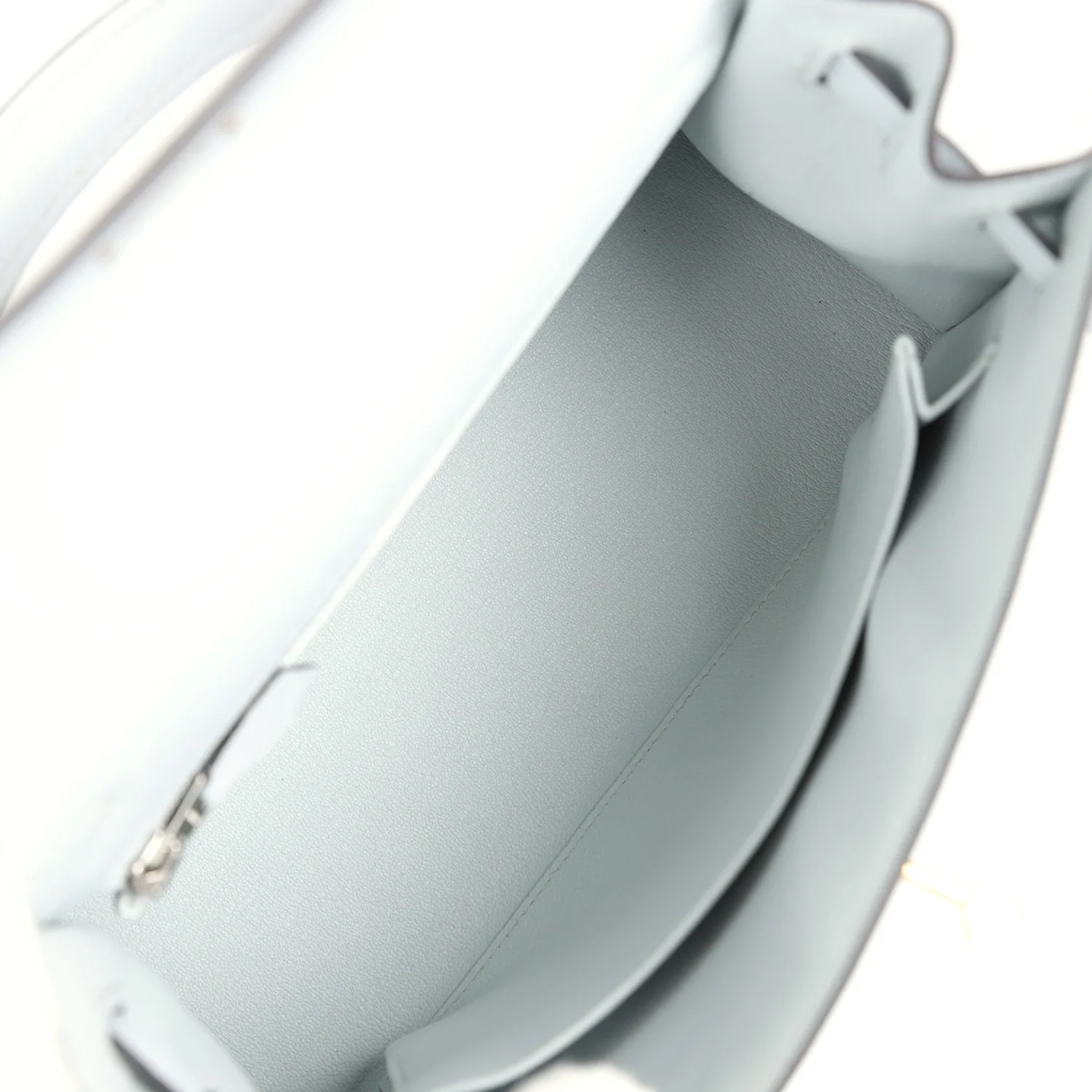 Hermes Kelly Sellier 25 Gris Platine Epsom Electrum Hardware - Image 8