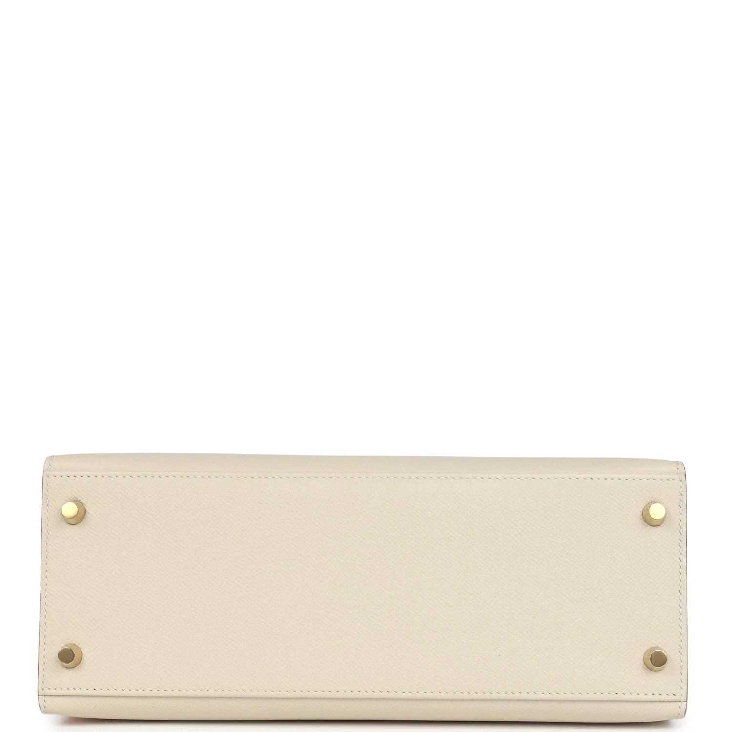 Hermes Kelly Sellier 28 Craie Epsom Gold Hardware - Image 6