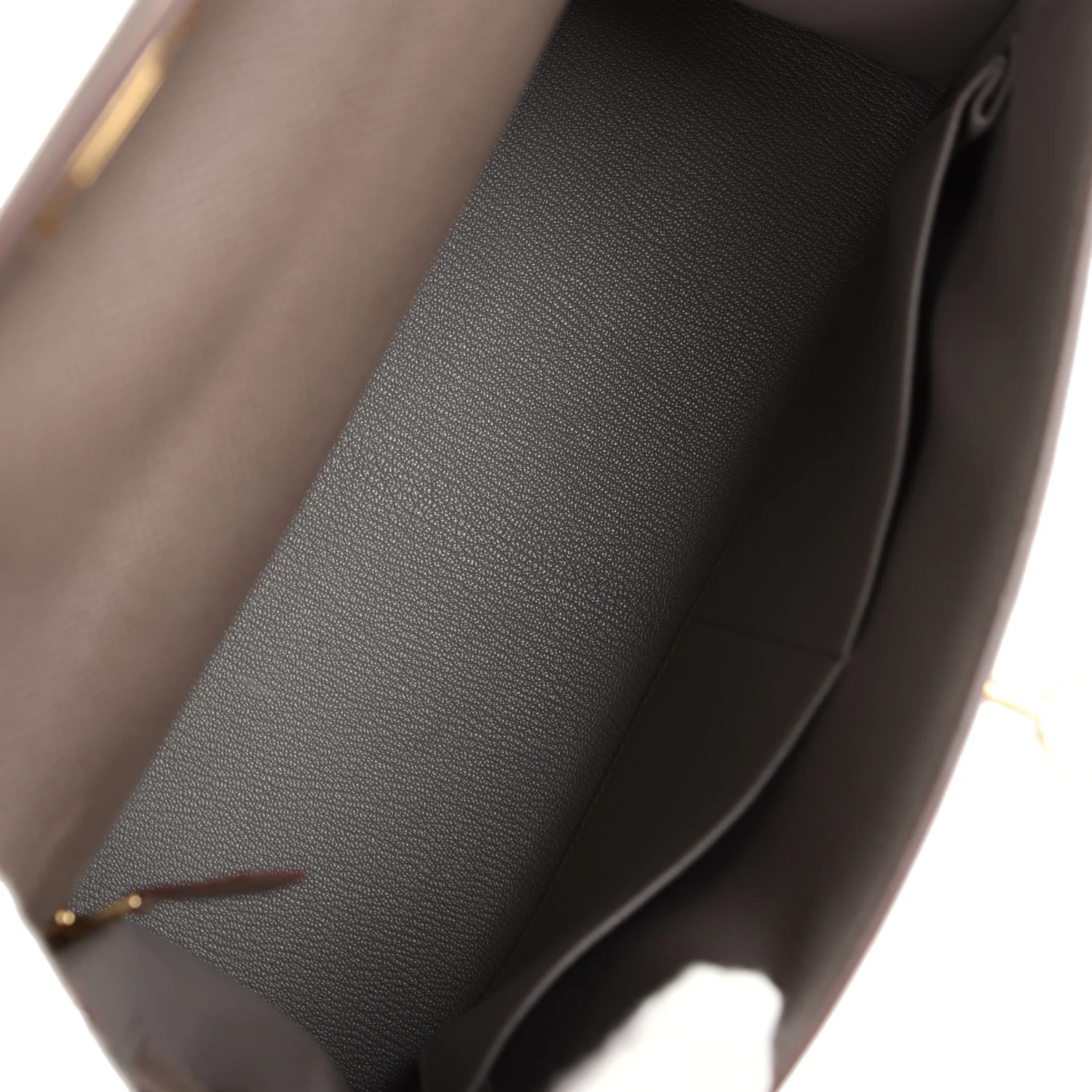 Hermes Kelly Sellier 28 Etain Epsom Gold Hardware - Image 8