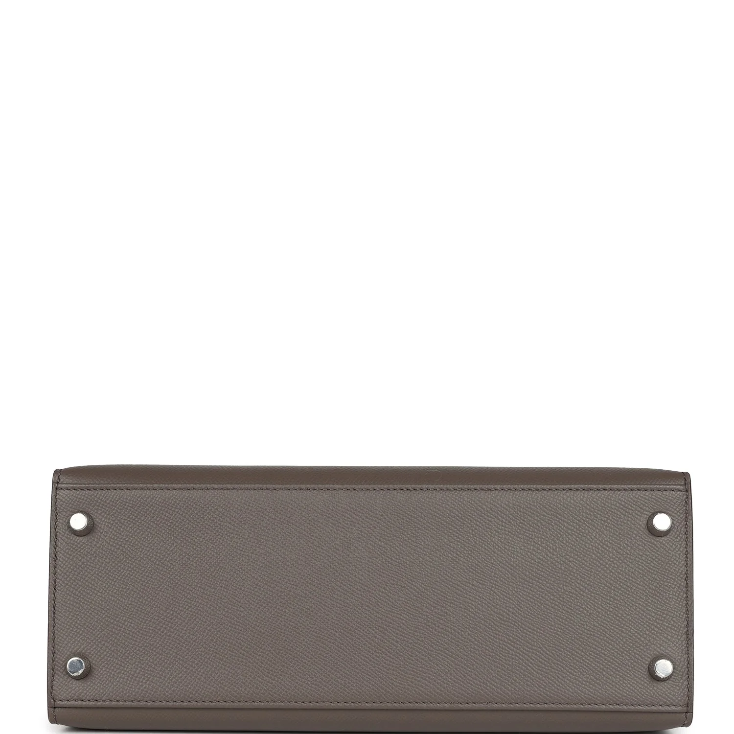 Hermes Kelly Sellier 28 Etain Epsom Palladium Hardware - Image 6