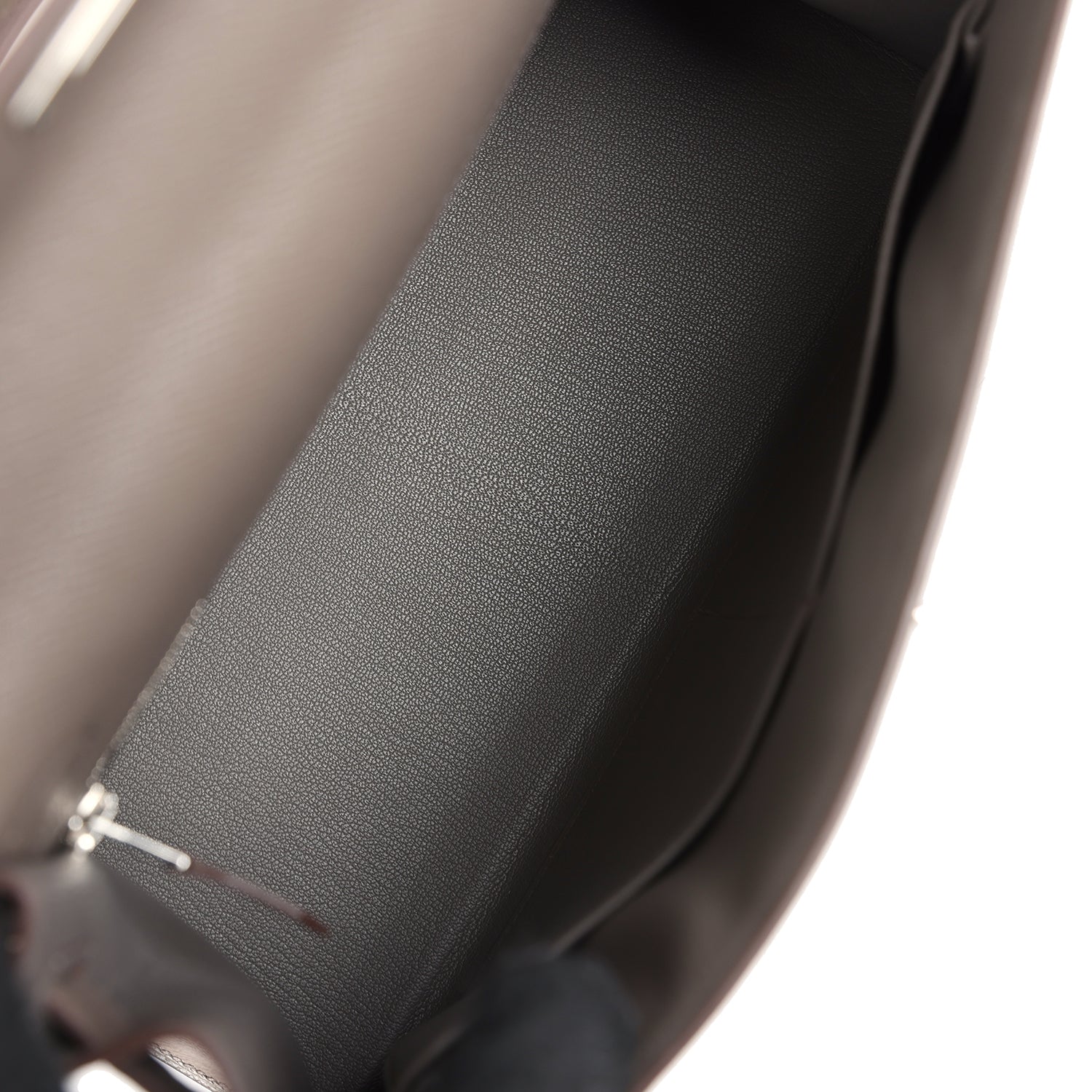Hermes Kelly Sellier 28 Etain Epsom Palladium Hardware - Image 8