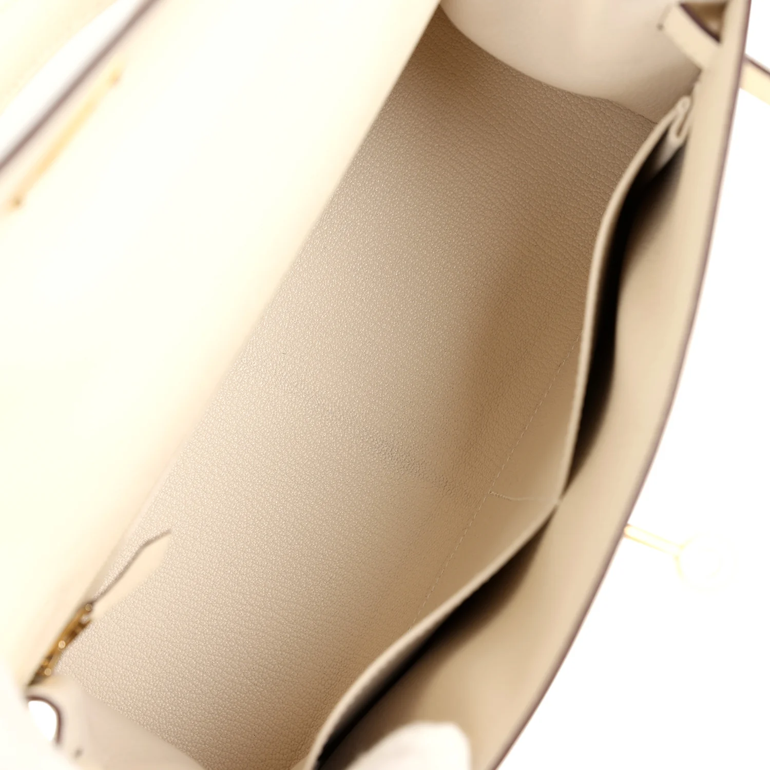 Hermes Kelly Sellier 28 Nata Epsom Gold Hardware - Image 8