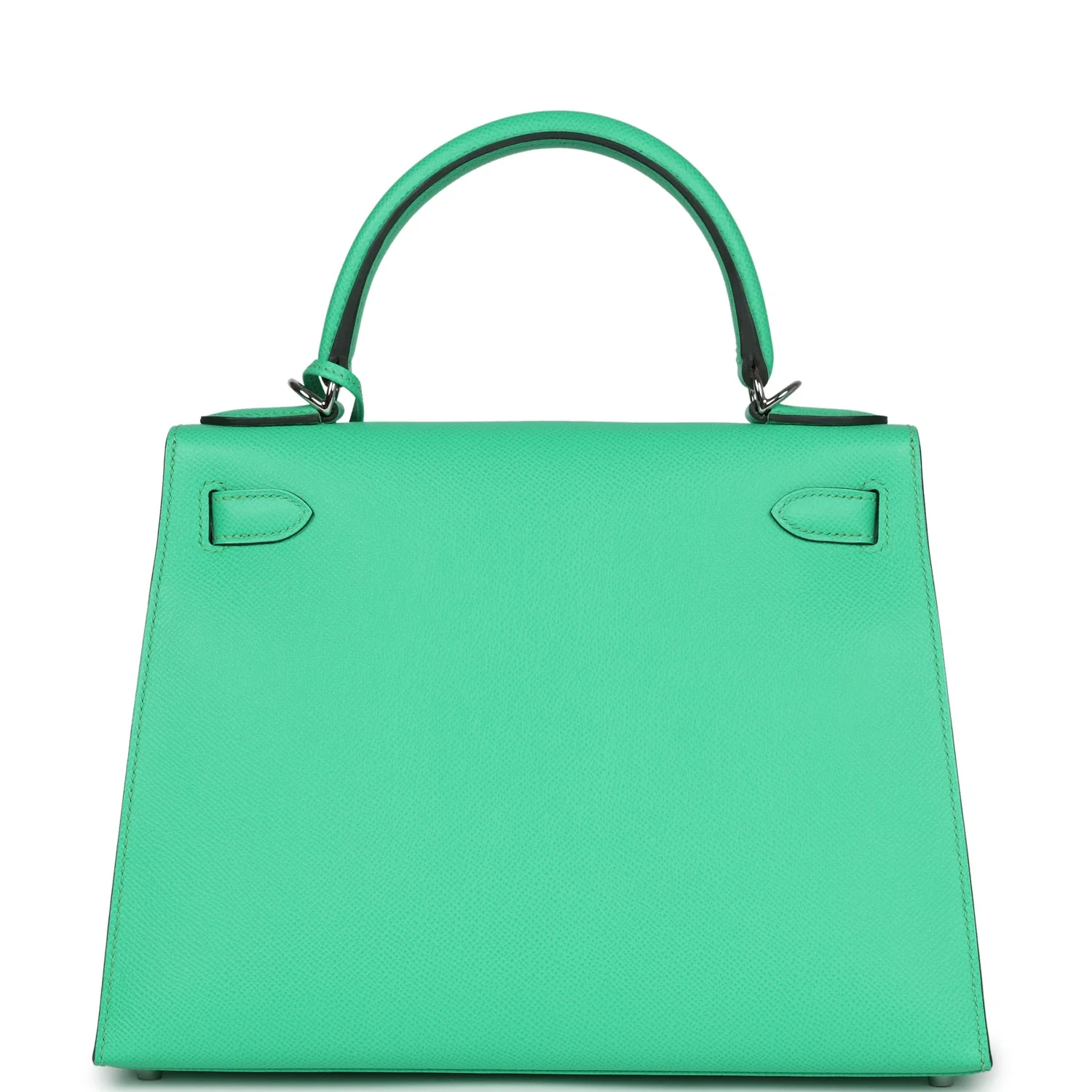 Hermes Kelly Sellier 28 Vert Comics Epsom Palladium Hardware - Image 4