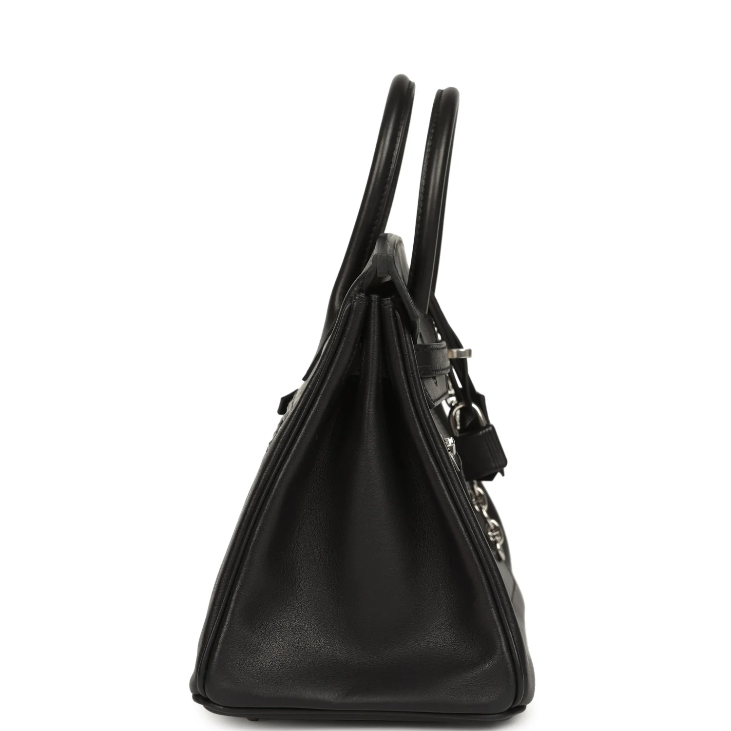 Hermes Limited Edition Birkin Rock 25 Black Volupto Palladium Hardware - Image 3