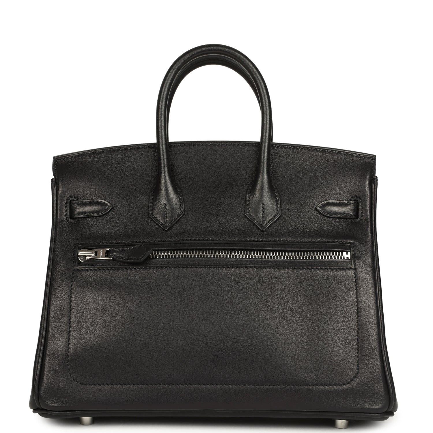 Hermes Limited Edition Birkin Rock 25 Black Volupto Palladium Hardware - Image 4