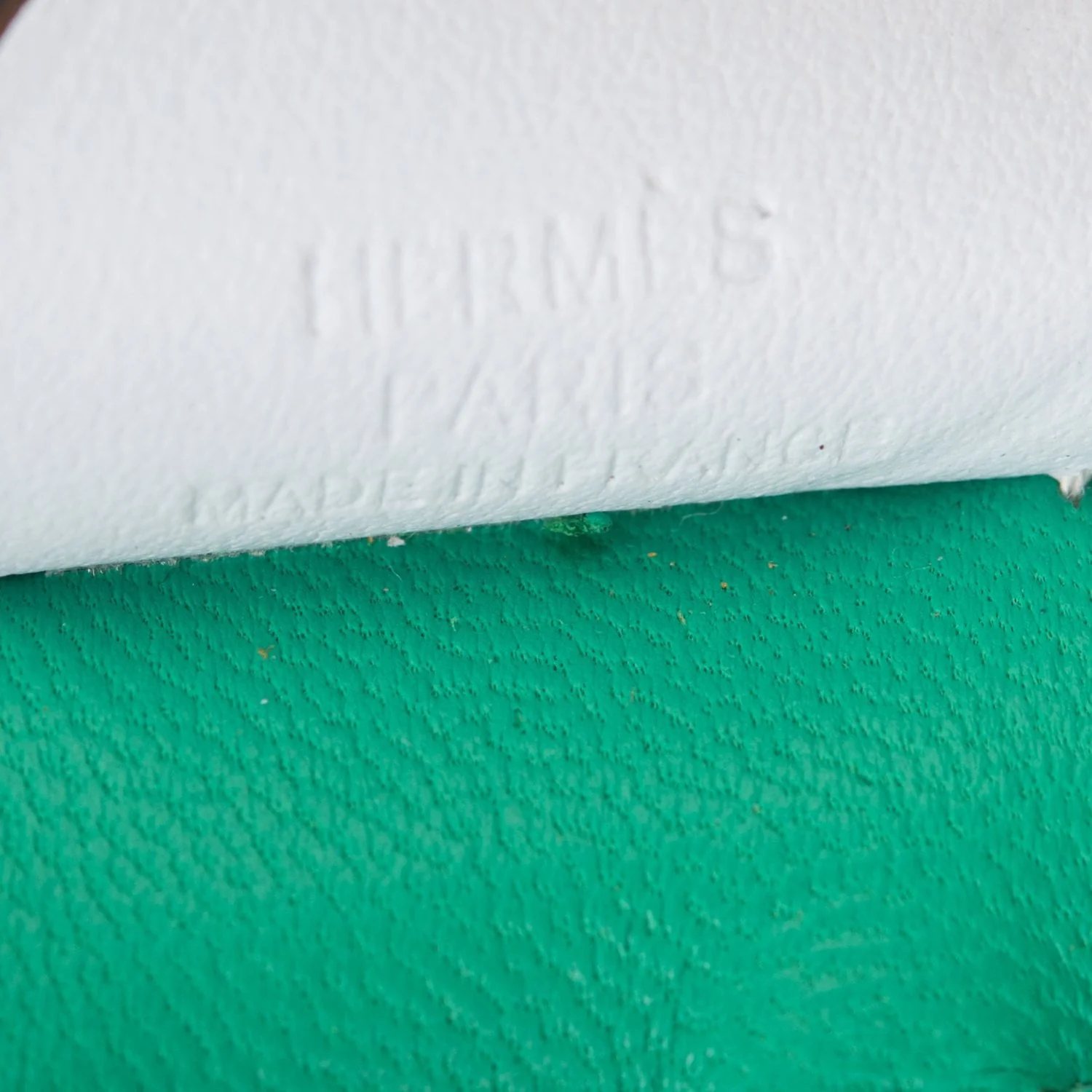 Hermes Menthe/Sesame/Bleu Brume Pegasus Horse Rodeo Bag Charm PM - Image 3