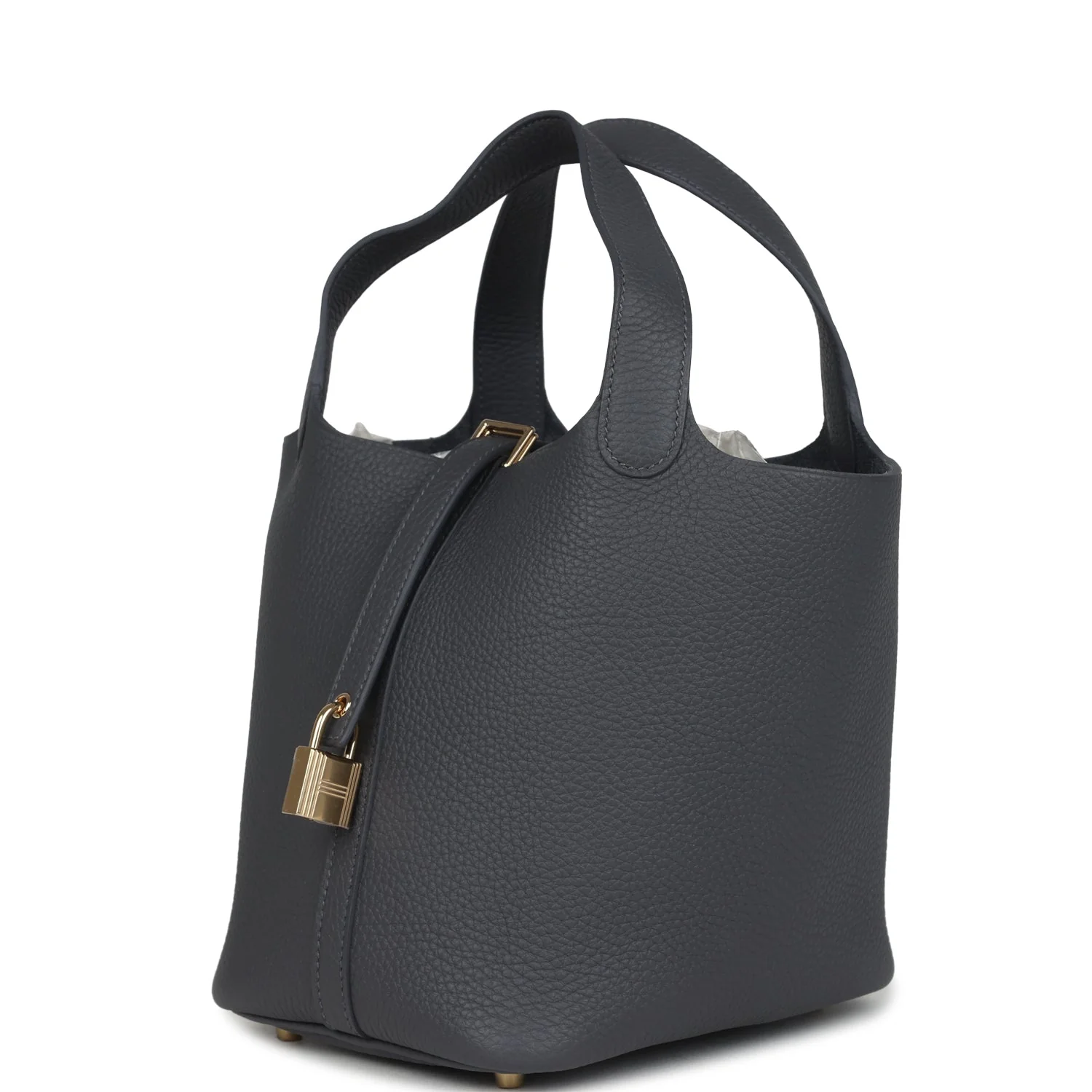 Hermes Picotin Lock 18 Ardoise Clemence Permabrass Hardware - Image 5