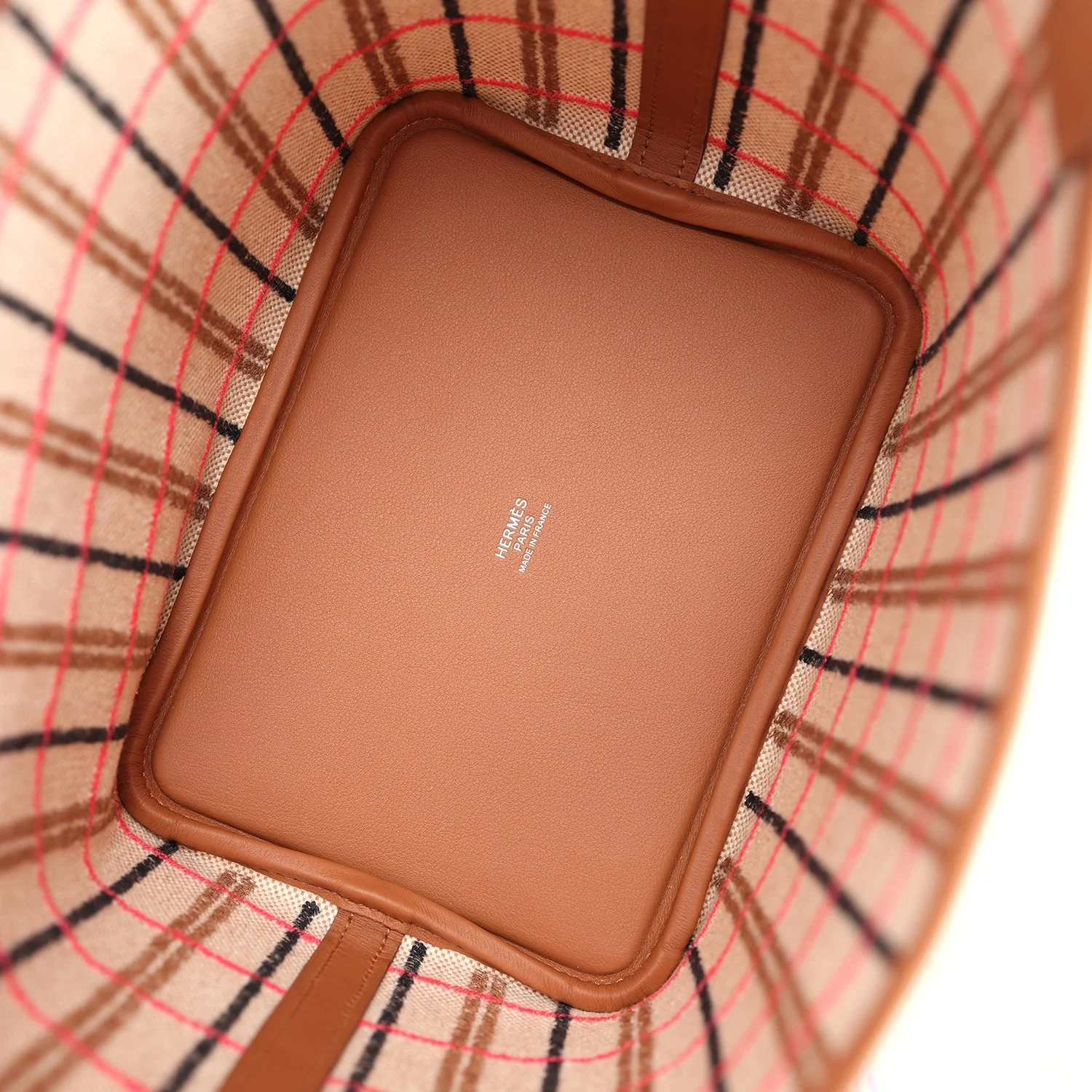 Hermes Picotin Lock 18 Gold, Ecru-Beige, Rose Pop, Black Toile H and Fauve Swift and Toile H Palladium Hardware - Image 7