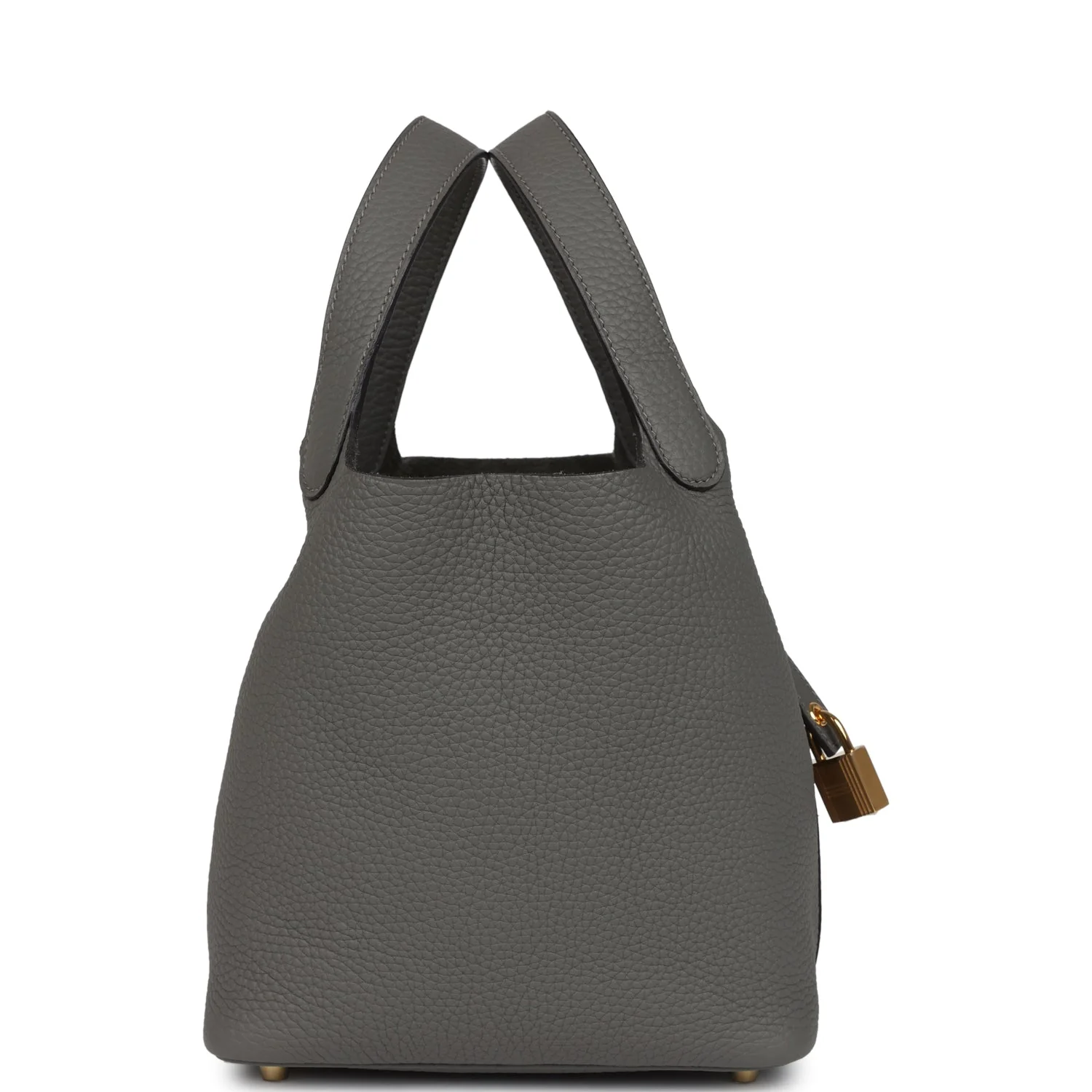 Hermes Picotin Lock 18 Gris Meyer Clemence Gold Hardware - Image 3