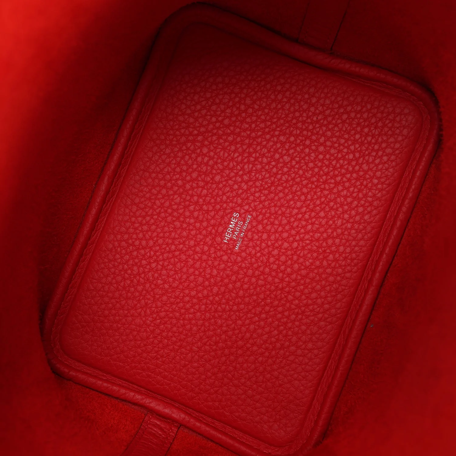 Hermes Picotin Lock 18 Rouge Radieux Clemence Palladium Hardware - Image 7