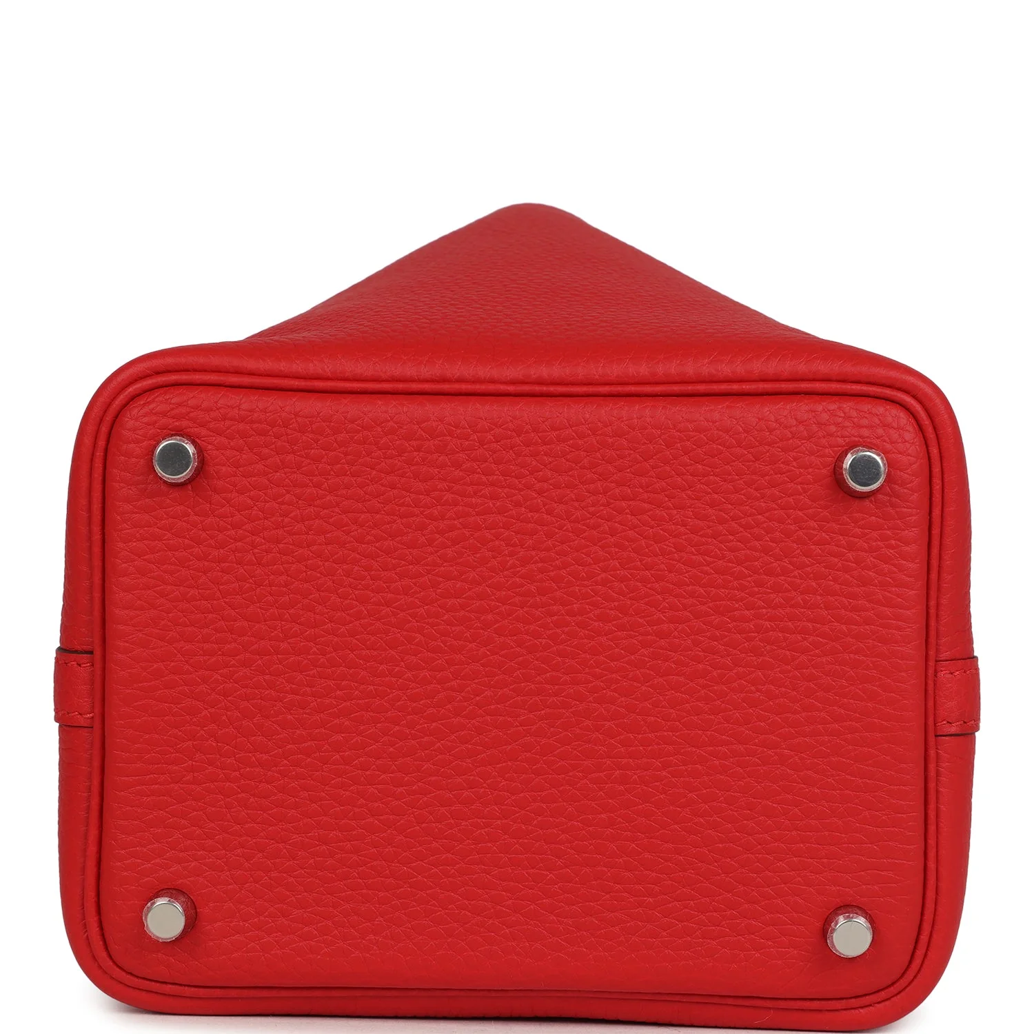 Hermes Picotin Lock 18 Rouge Radieux Clemence Palladium Hardware - Image 6
