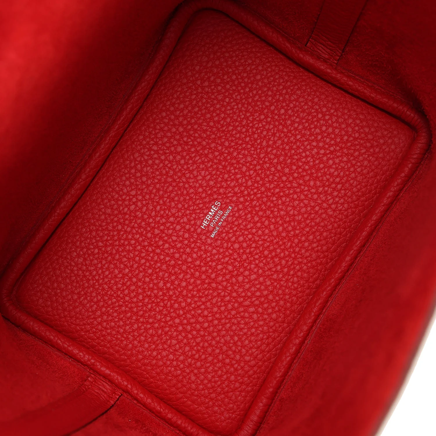 Hermes Picotin Lock 18 Rouge Radieux Clemence Palladium Hardware - Image 7