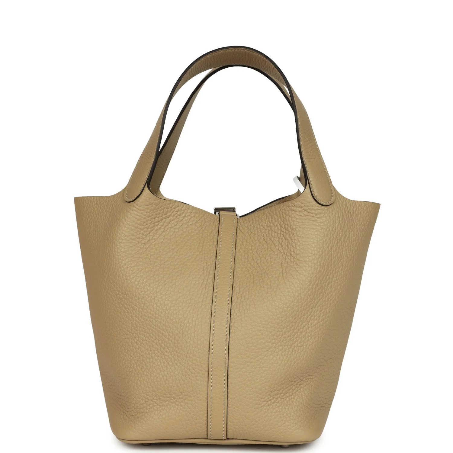 Hermes Picotin Lock 22 Trench Clemence Palladium Hardware - Image 4