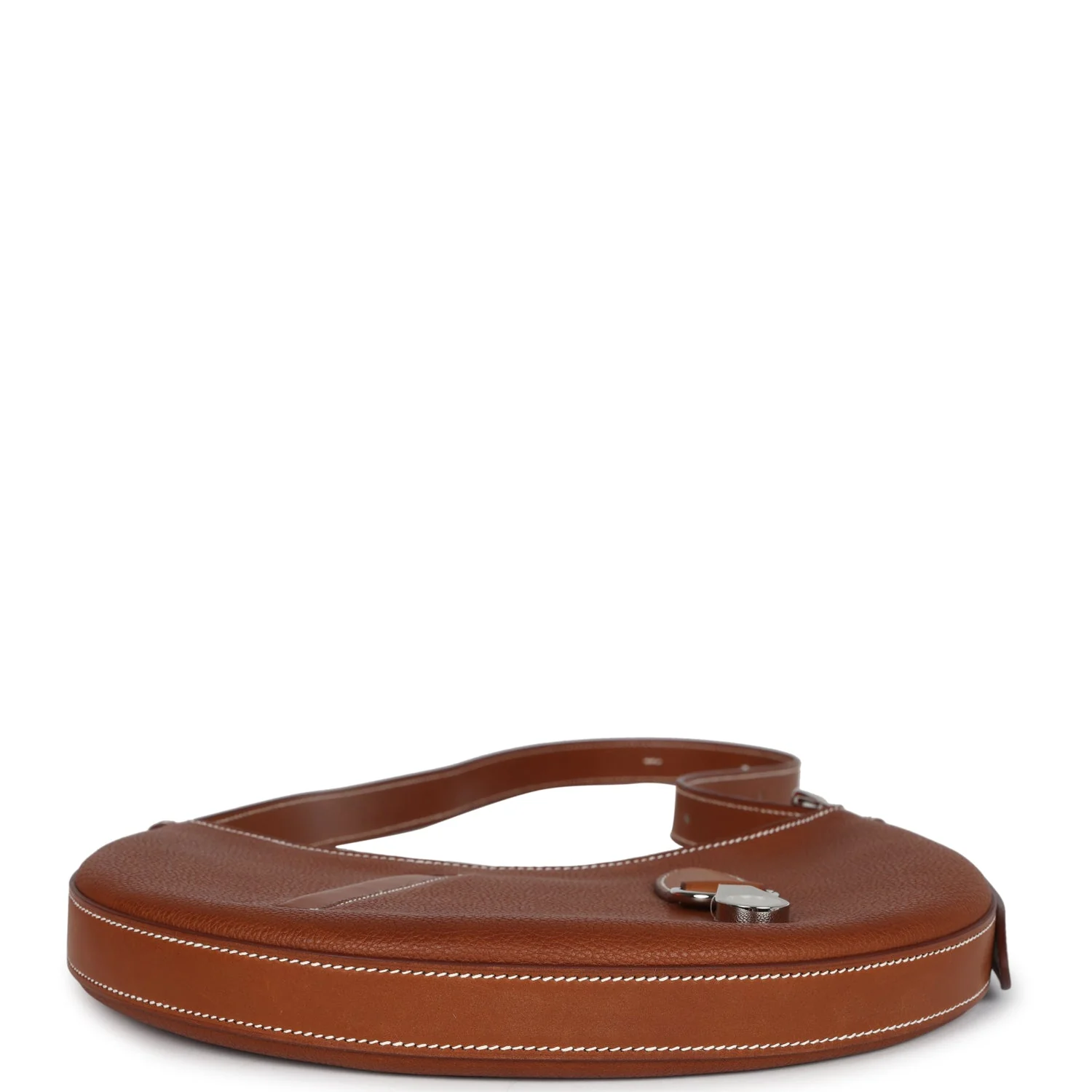 Hermes P'tit Arcon Bag Fauve Barenia Faubourg Palladium Hardware - Image 9