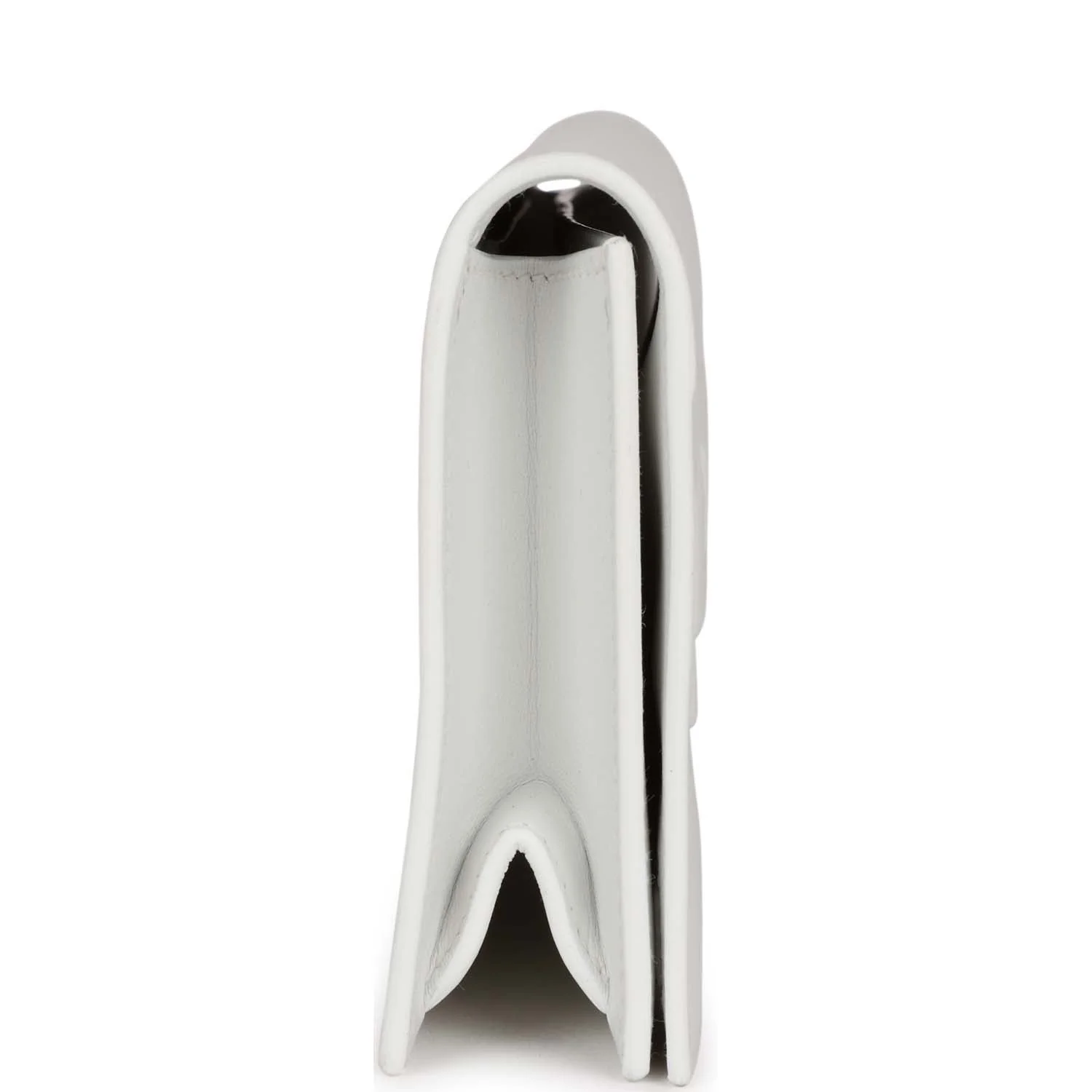 Hermes Shadow Kelly Cut New White Swift - Image 3