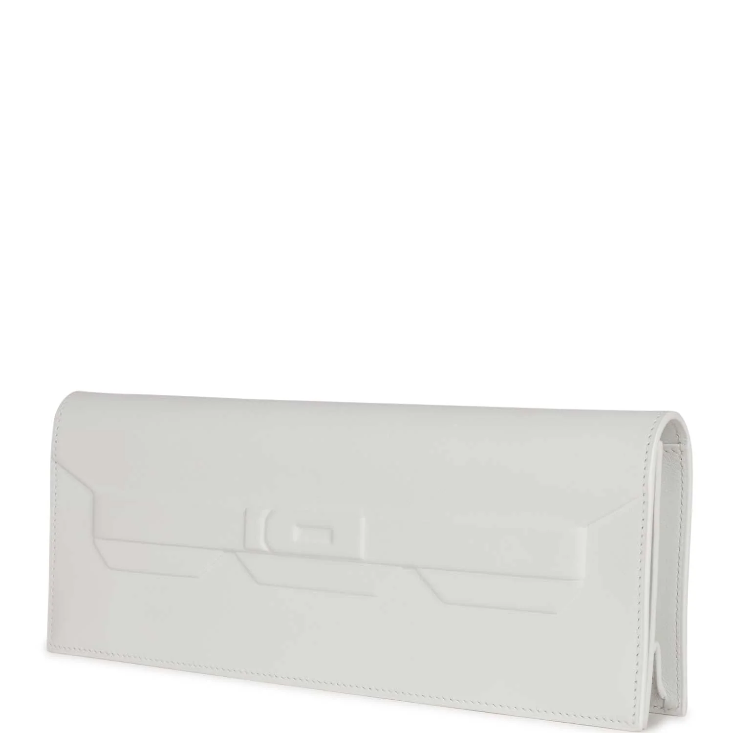 Hermes Shadow Kelly Cut New White Swift - Image 5