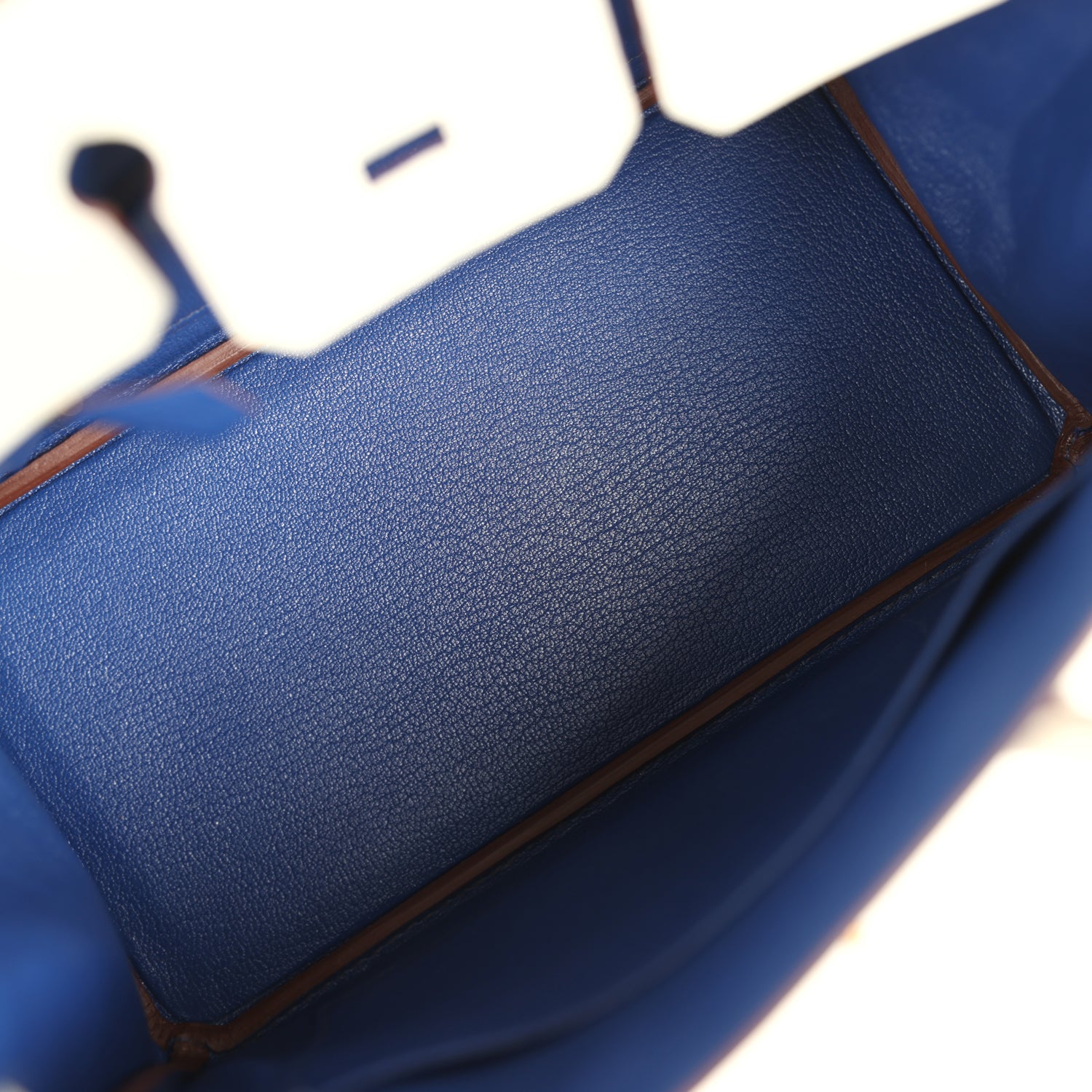 Hermes Special Order (HSS) Birkin 25 Gris Perle Verso Ostrich Brushed Gold Hardware - Image 8