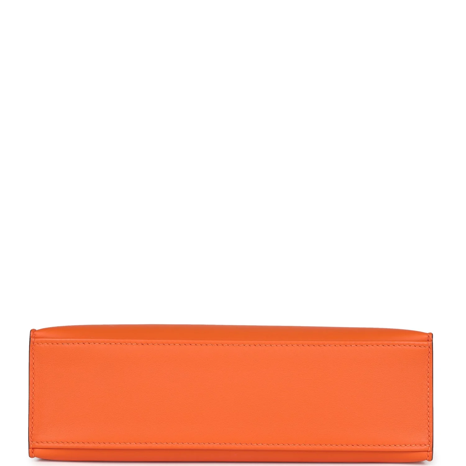 Hermes Special Order (HSS) Kelly Pochette Orange Verso Swift Gold Hardware - Image 6