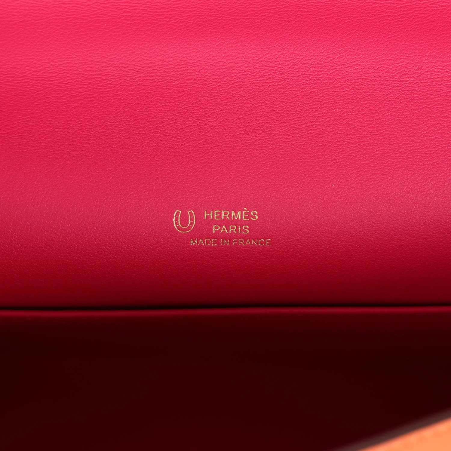 Hermes Special Order (HSS) Kelly Pochette Orange Verso Swift Gold Hardware - Image 8