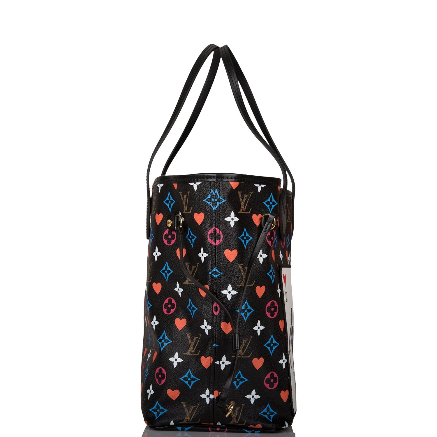 Louis Vuitton Black Game On Neverfull MM - Image 4