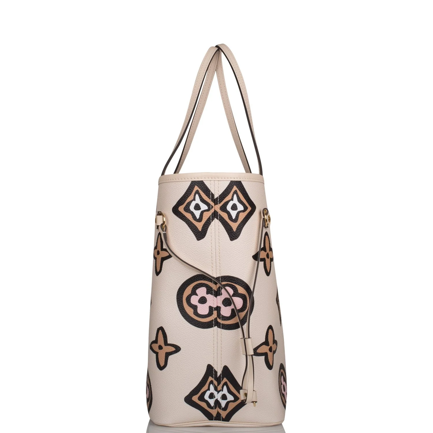 Louis Vuitton Cream Wild At Heart Giant Monogram Neverfull MM - Image 4