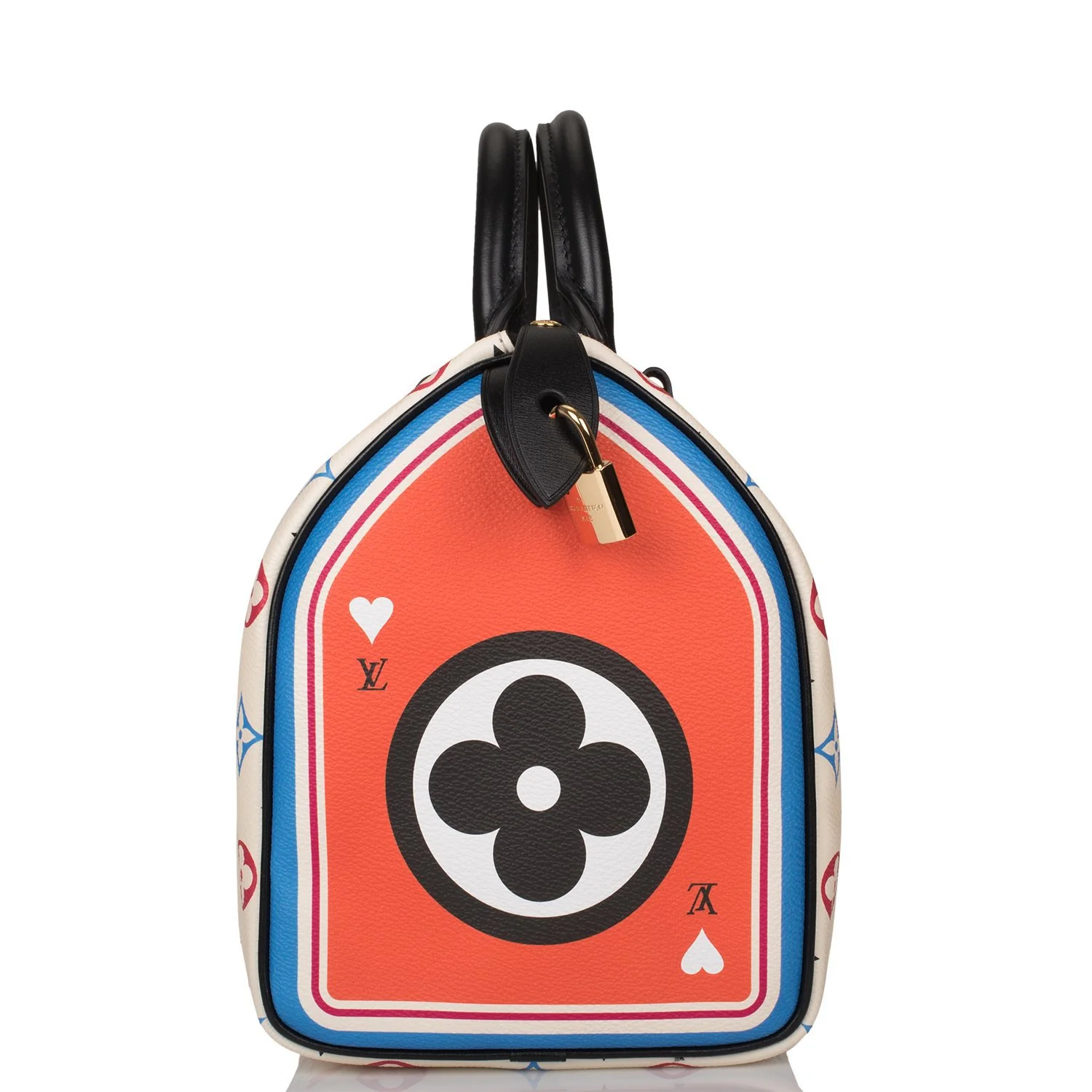 Louis Vuitton White Game On Speedy Bandouliere 25 - Image 6