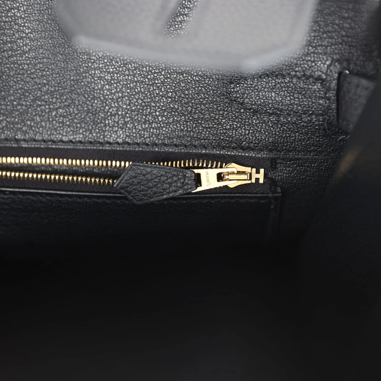 Pre-owned Hermes Birkin 30 Black Togo Rose Gold Hardware - Image 9