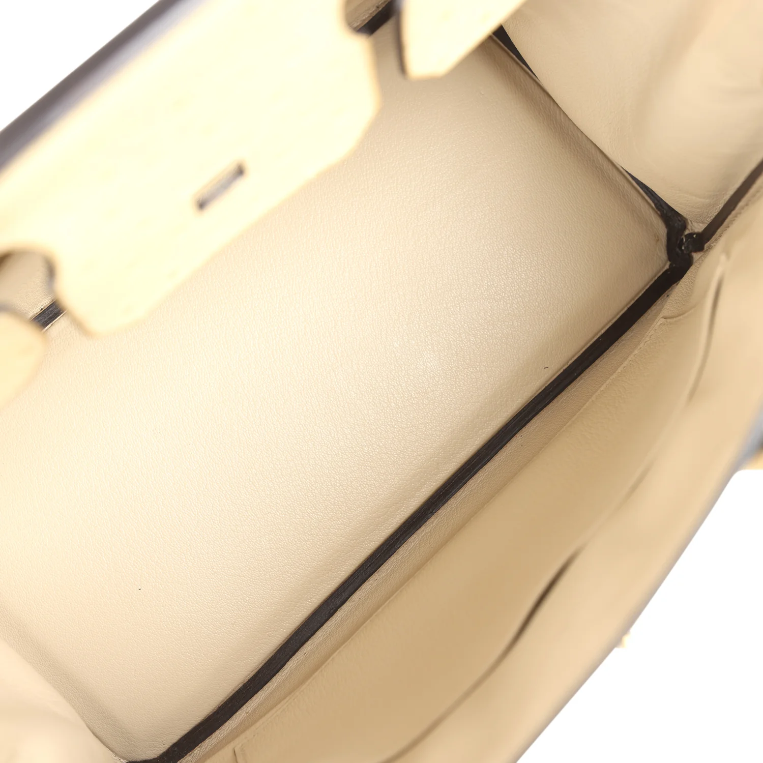 Pre-owned Hermes Birkin 30 Parchemin Ostrich Gold Hardware - Image 8