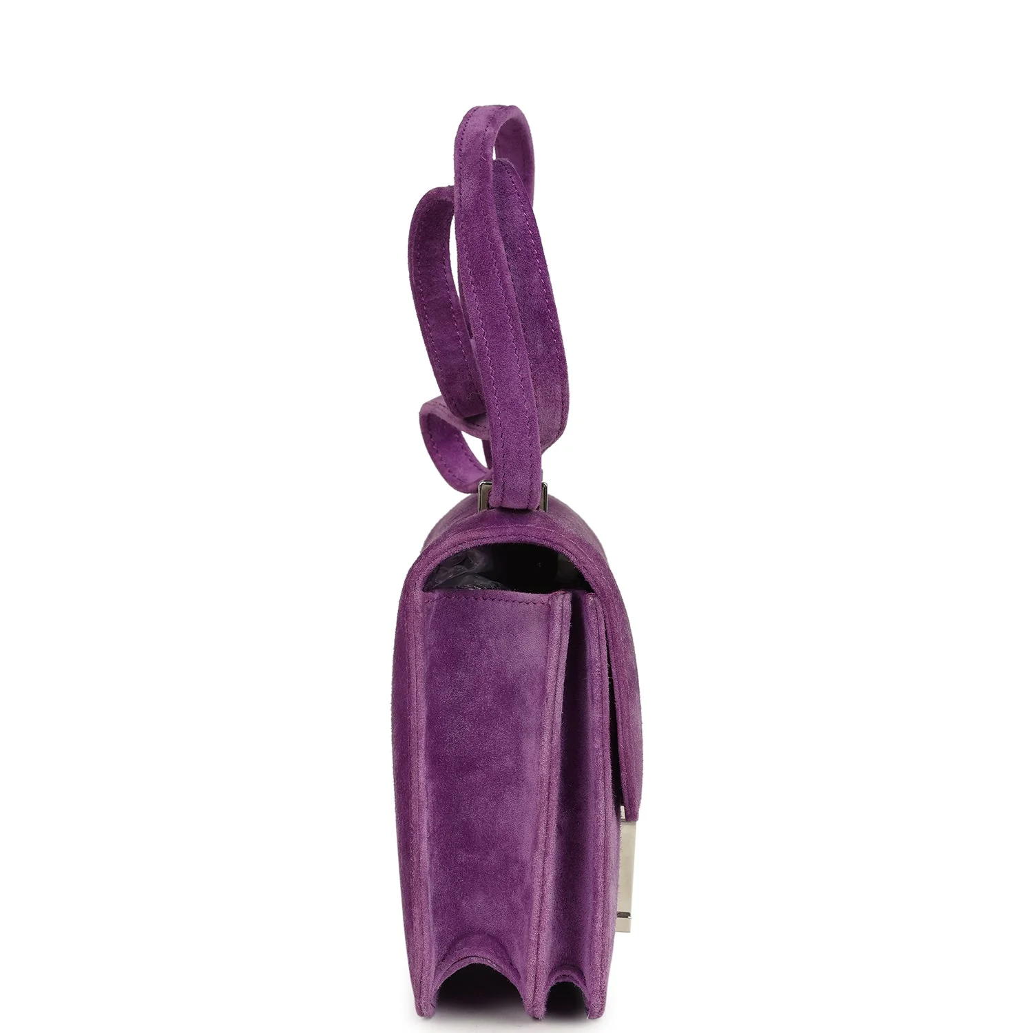 Pre-owned Hermes Constance 18 Violet Doblis Palladium Hardware - Image 3