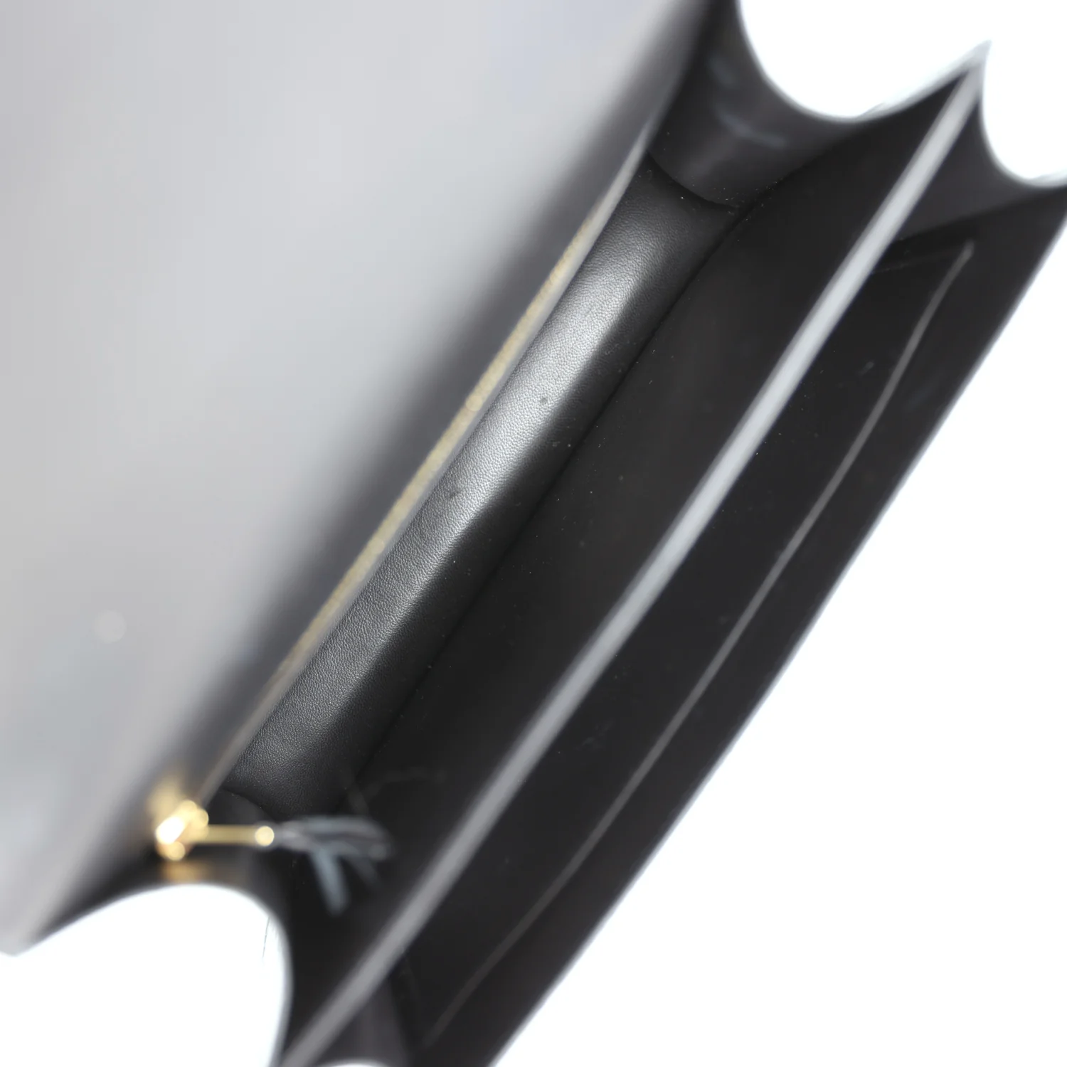 Pre-owned Hermes Constance 24 Black Shiny Alligator Rose Gold Hardware - Image 9