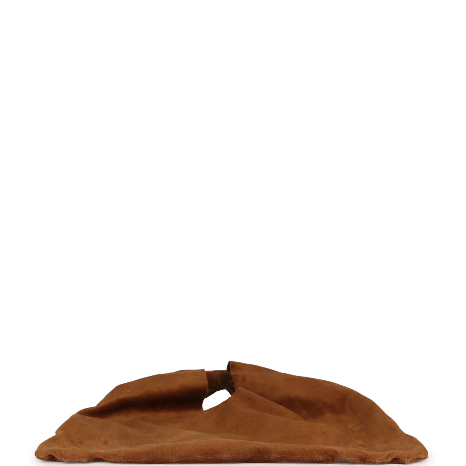 The Row Small Bindle Bag Caramel Suede - Image 6