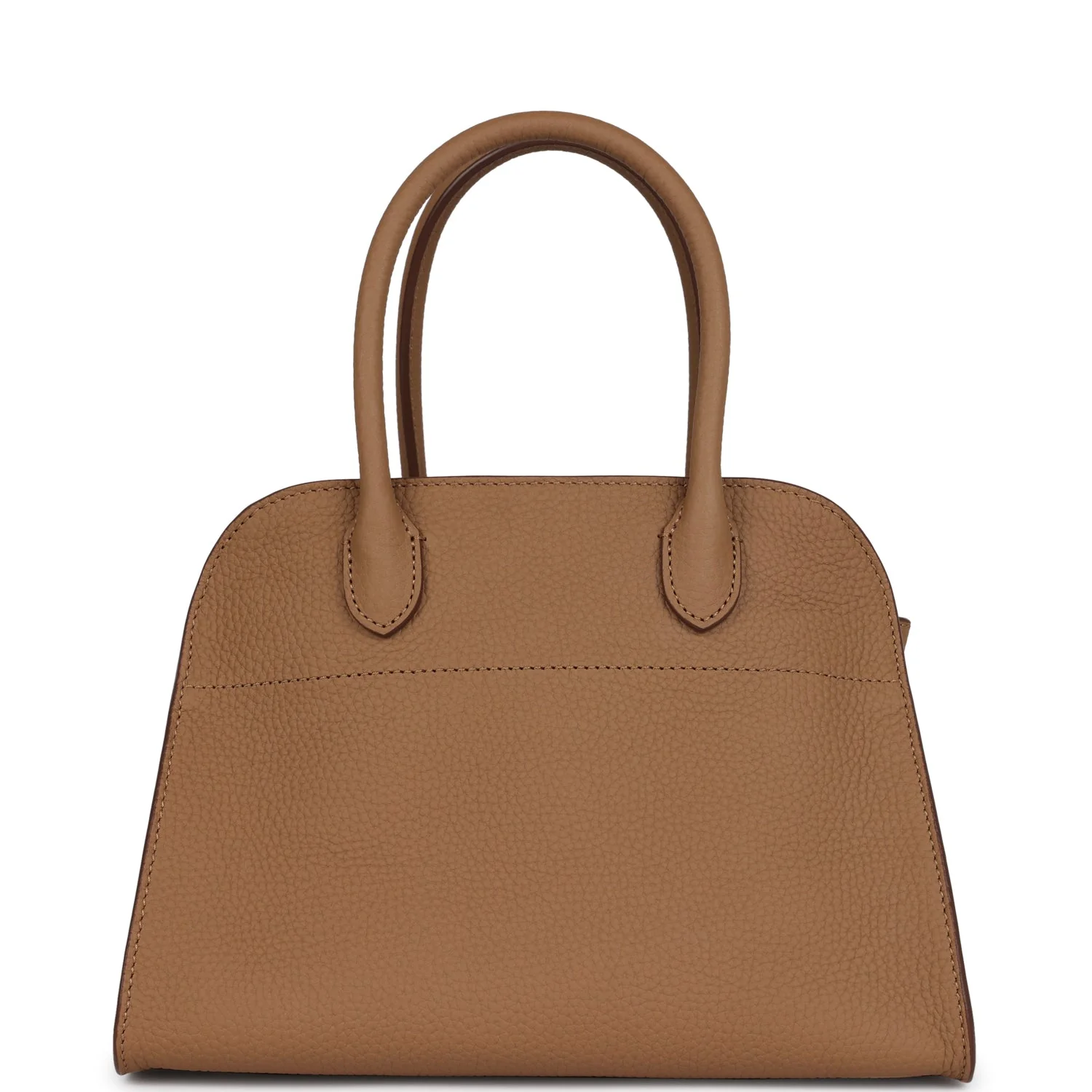 The Row Soft Margaux 10 Bag Sandpit Calfskin Silver Hardware - Image 4
