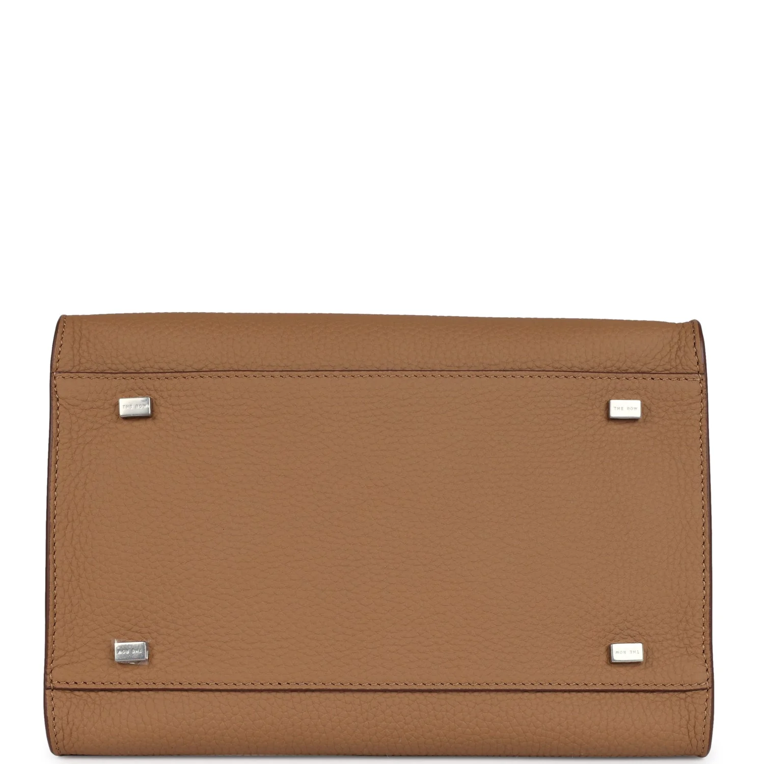 The Row Soft Margaux 10 Bag Sandpit Calfskin Silver Hardware - Image 5