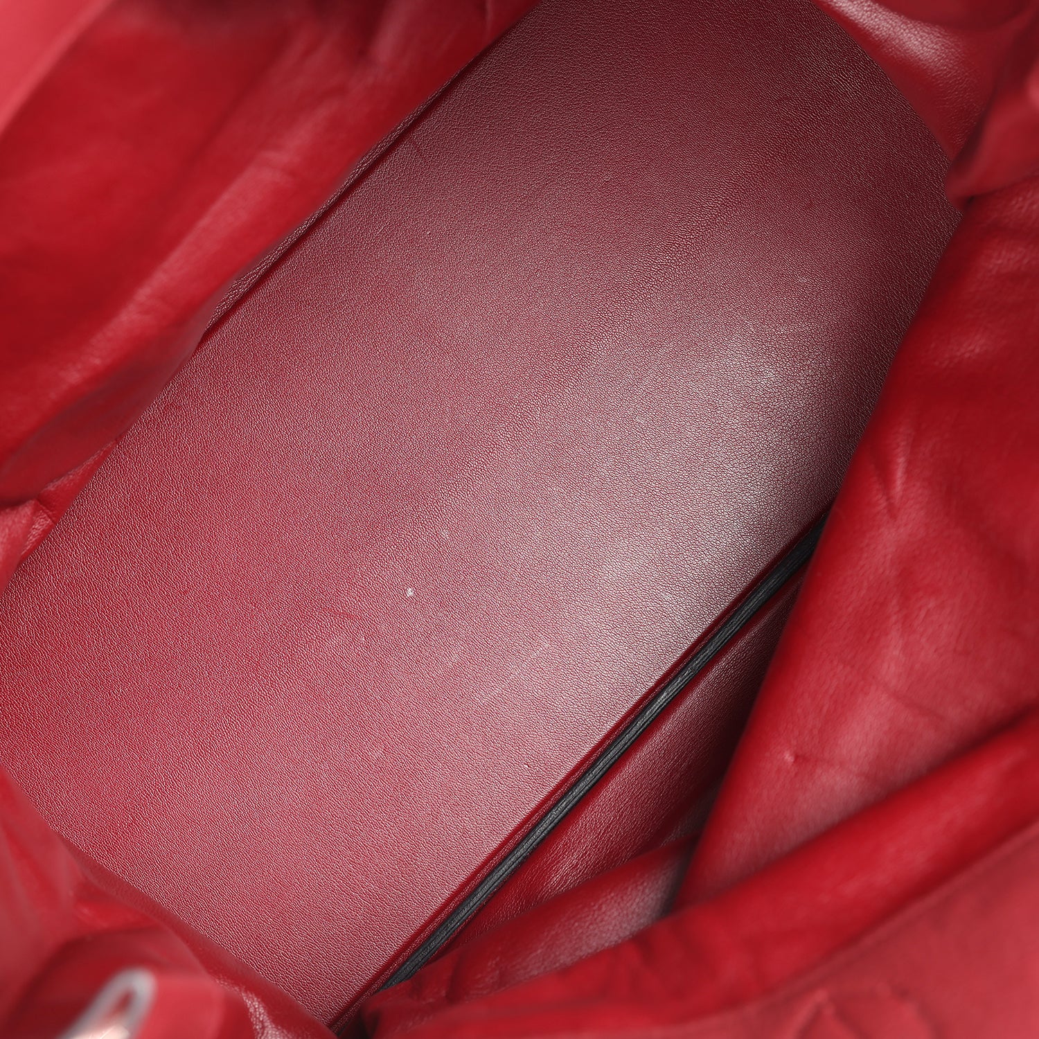 Vintage Hermes Birkin HAC 50 Rouge H Fjord Palladium Hardware - Image 8