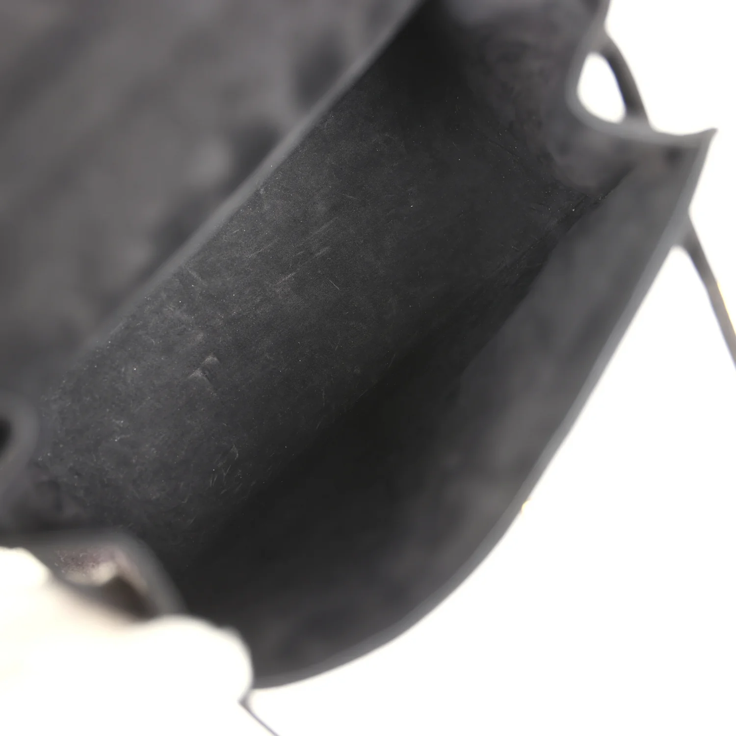 Vintage Hermes Kelly Sellier 20 Black Doblis Gold Hardware - Image 8