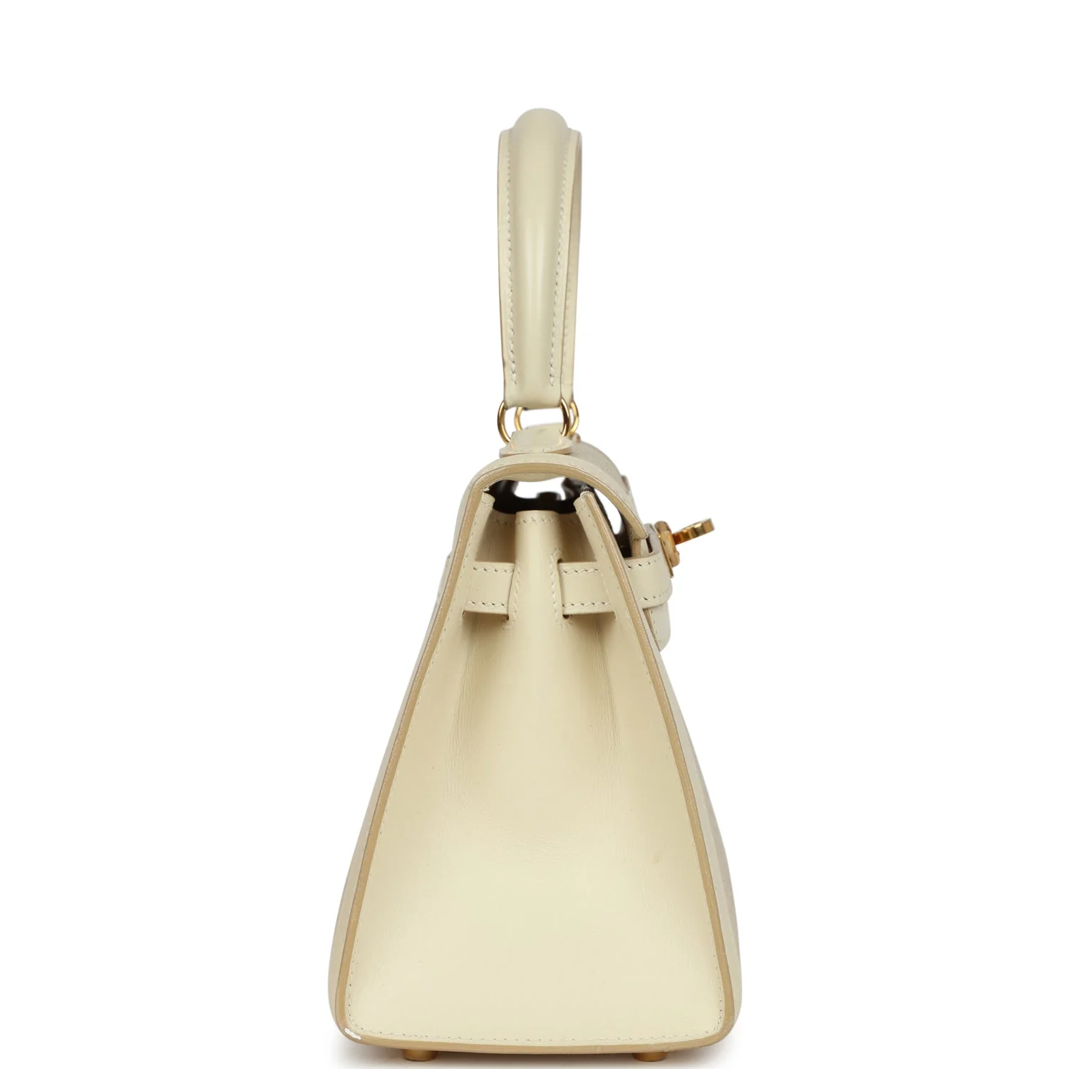 Vintage Hermes Kelly Sellier 20 Parchemin Crinoline and Box Gold Hardware - Image 4