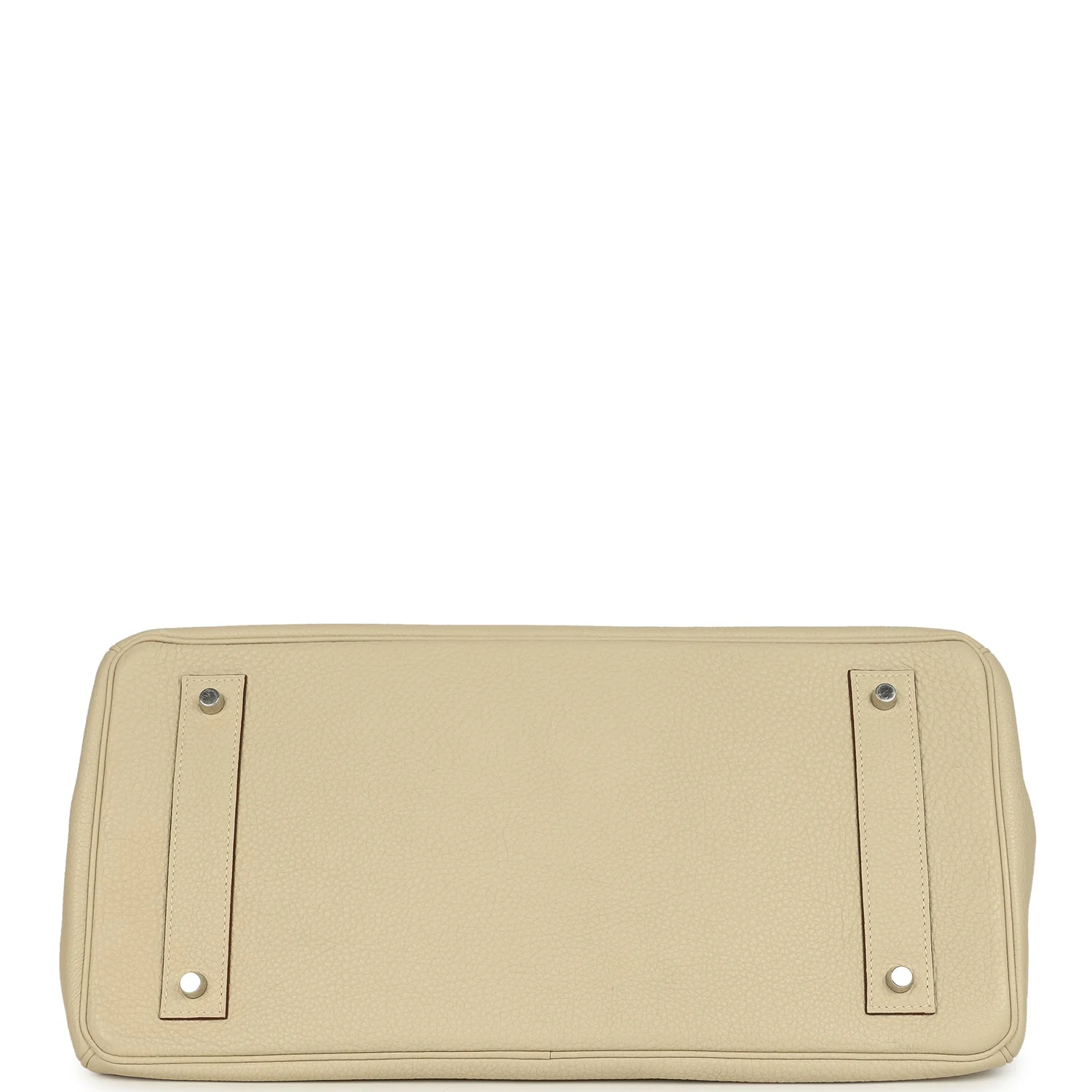 Vintage Hermes Shoulder Birkin 42 JPG Parchemin Clemence Palladium Hardware - Image 6